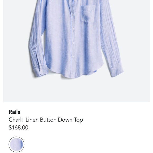 Rails Charli  Button Down Top - Picture 3 of 6